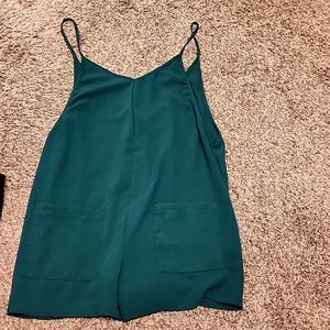 Hunter Green - shein jumpsuit